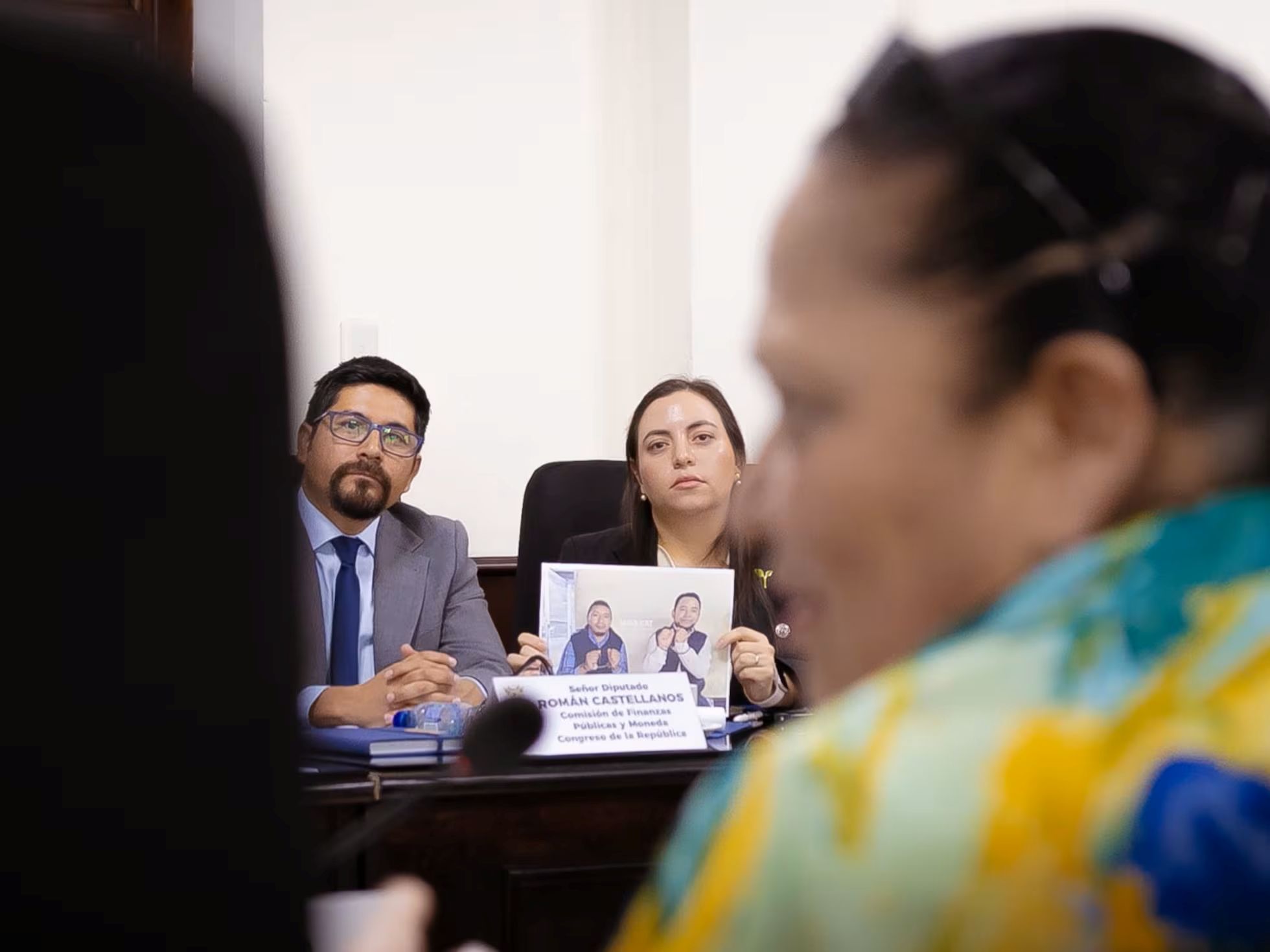 Una diputada encara a la fiscal general de Guatemala