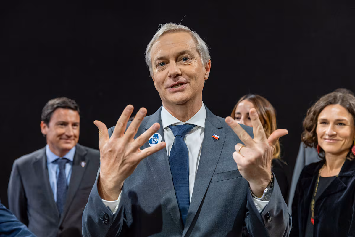 José Antonio Kast en el primer debate presidencial