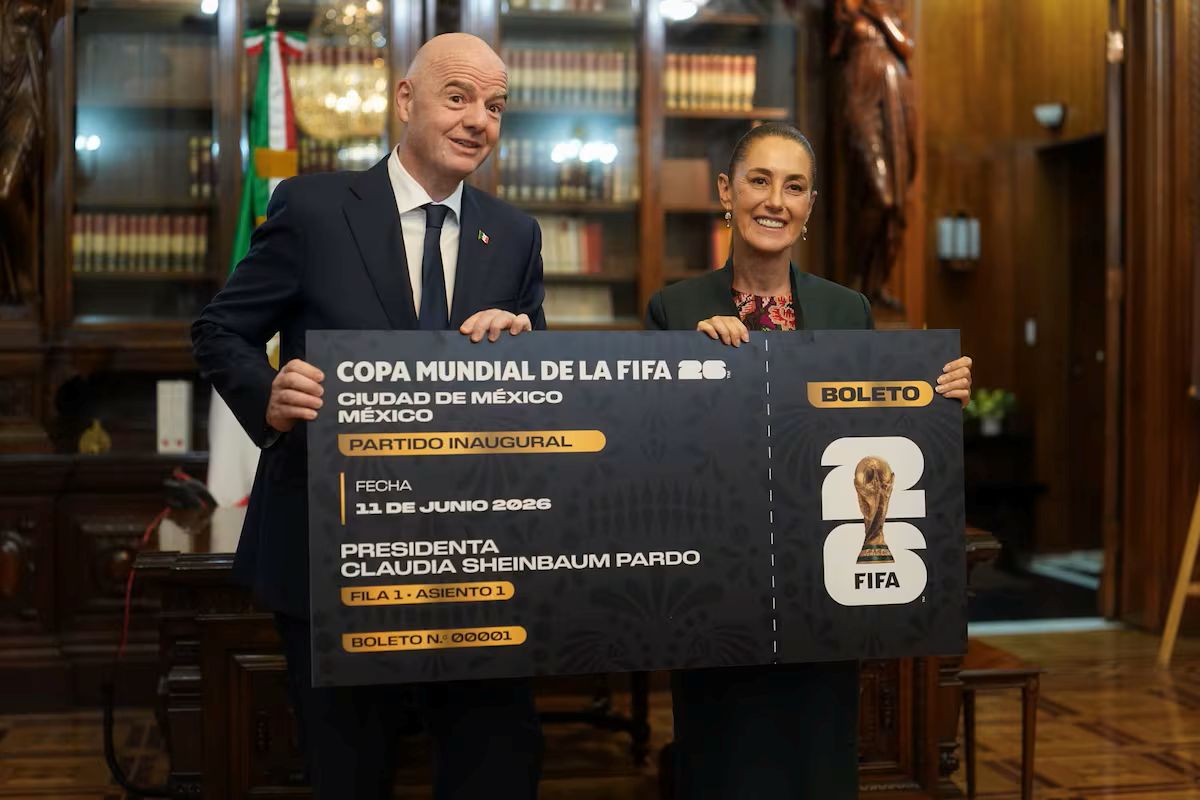 Sheinbaum y Trump tendrán su primer encuentro cara a cara en Washington por el sorteo del Mundial