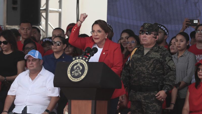 Xiomara Castro denuncia presunta injerencia de Trump en las elecciones en Honduras y habla de “golpe electoral”
