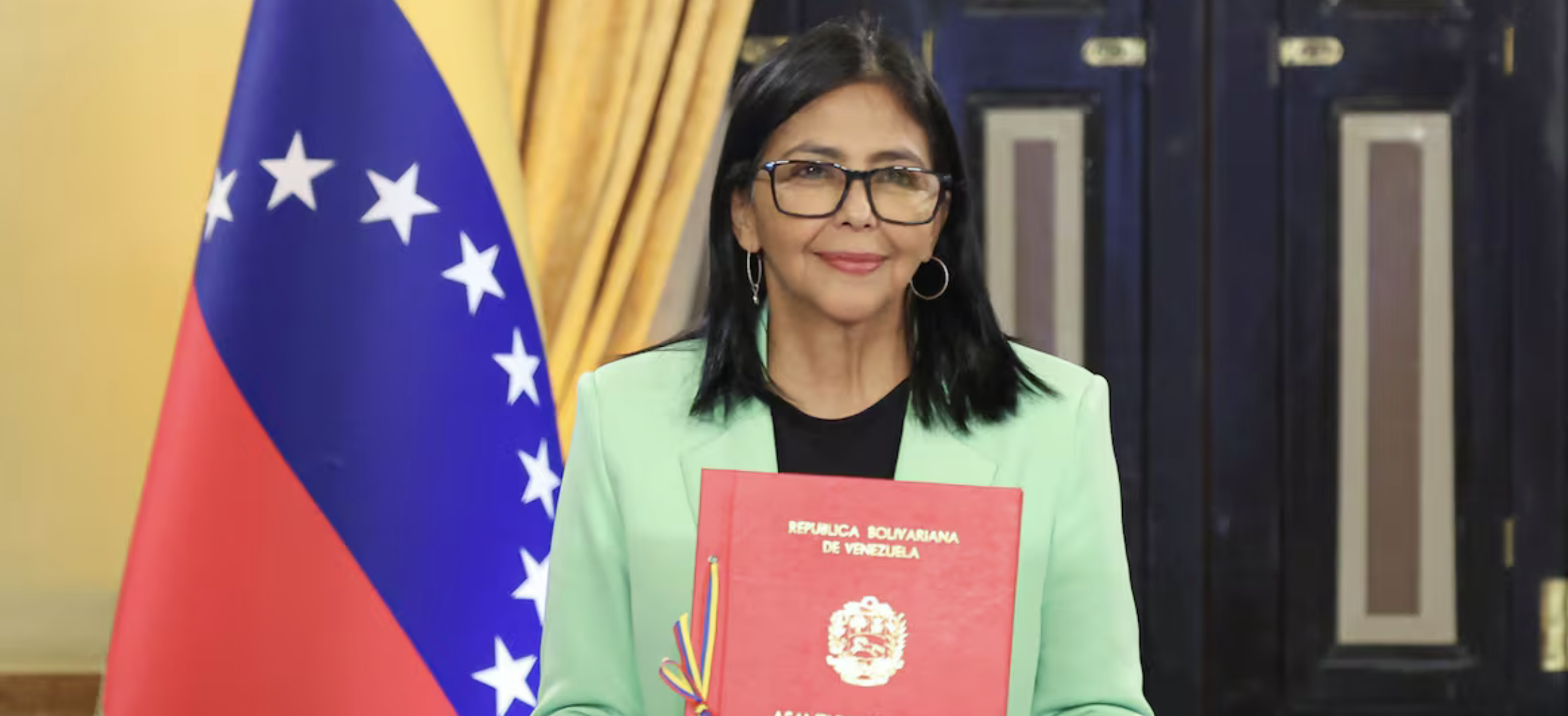 Delcy Rodríguez: “El narcotráfico y los derechos humanos eran la excusa, el motivo era el petróleo”