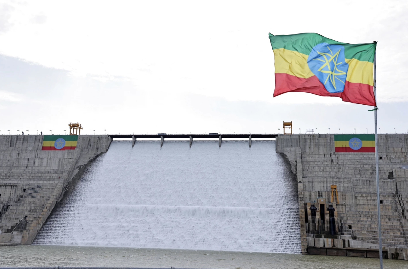 Ethiopian Flag and Blue Nile