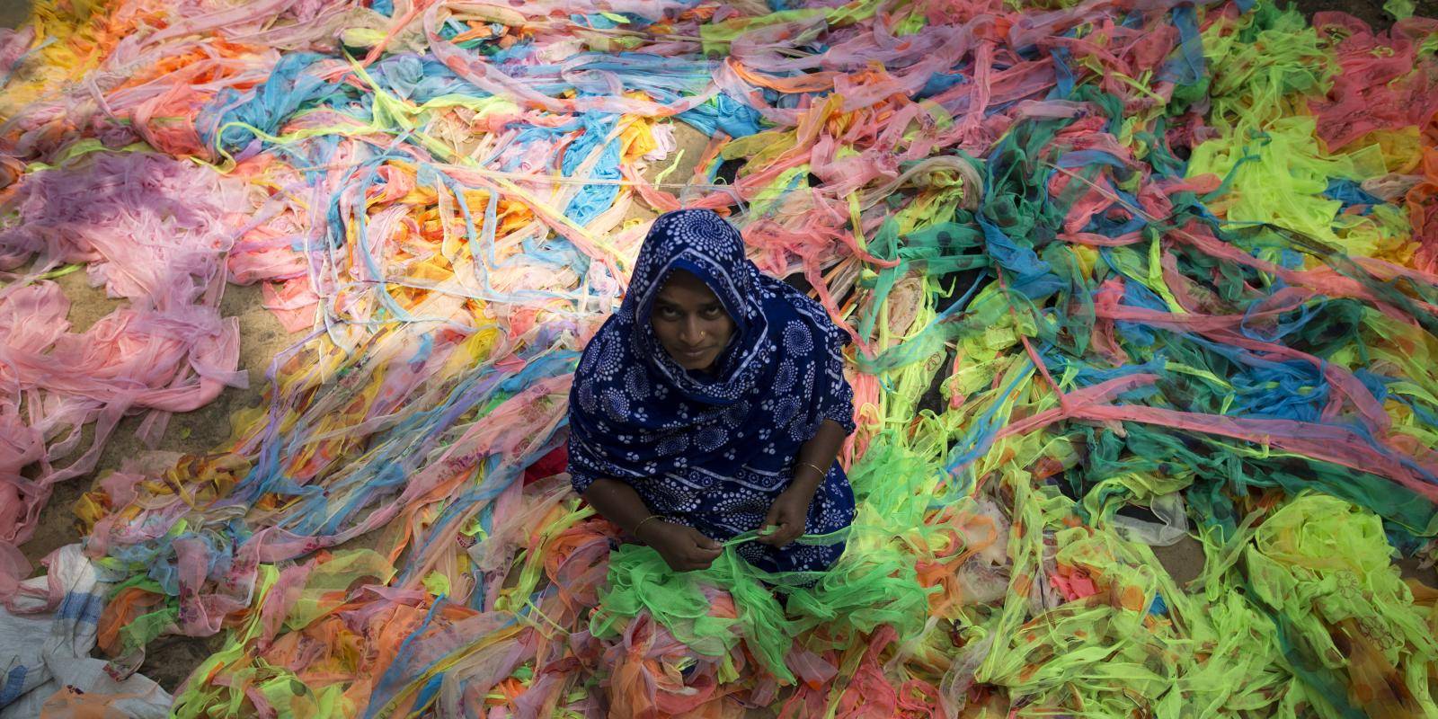 Postcard from Dhaka: The women battling the scrap heap