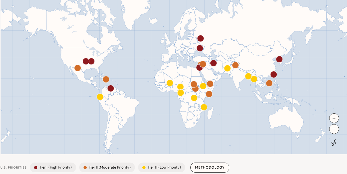 Top Conflicts to Watch in 2026
Source: Preventive Priorities Survey 2026
