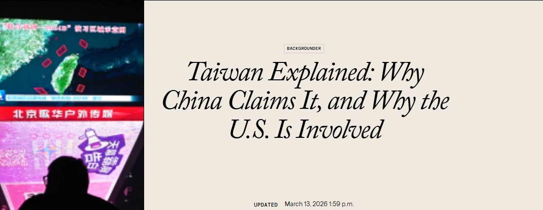 Taiwan Explained