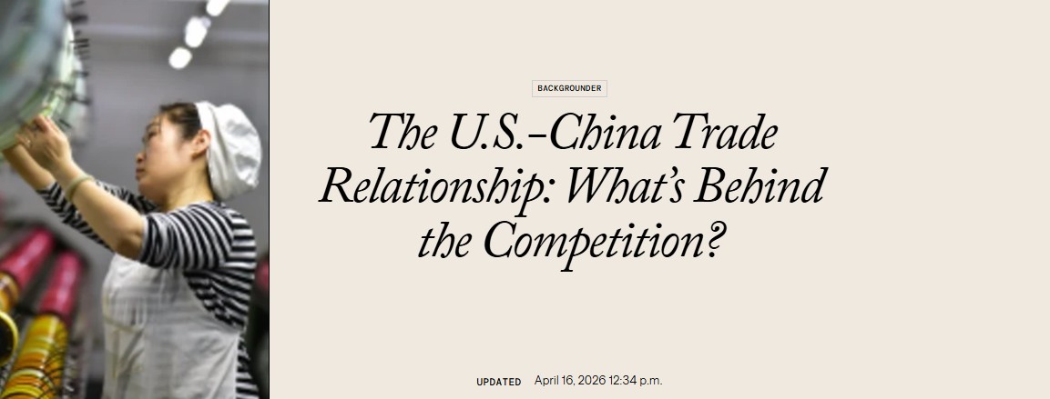 The U.S.-China Trade Relationship