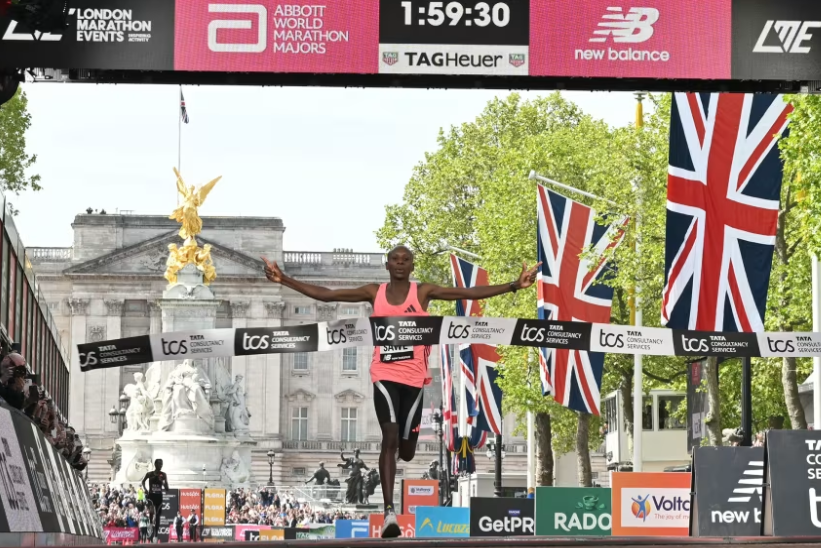 Adidas shares get a lift from London Marathon winners