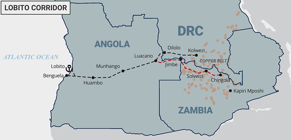 What is the Lobito Corridor, cited by US Africa envoy as model for ties?
