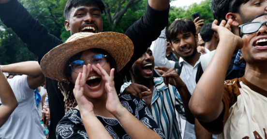 Dharmendra Pradhan steps down after demonstrations over exam leak scandal, prompting celebrations among thousands of protesters