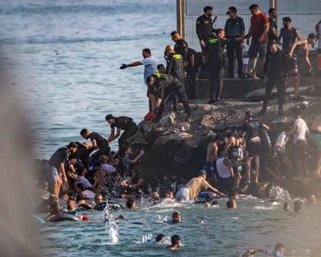 Ceuta leader accuses Morocco over ‘atrocity’ of mass border crossing