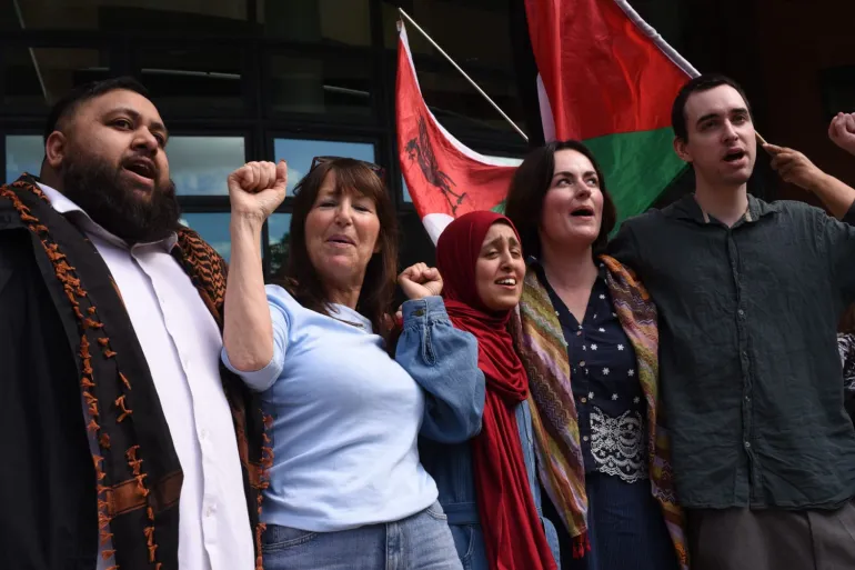 Palestine Action activists will not be sentenced as terrorists, judge rules