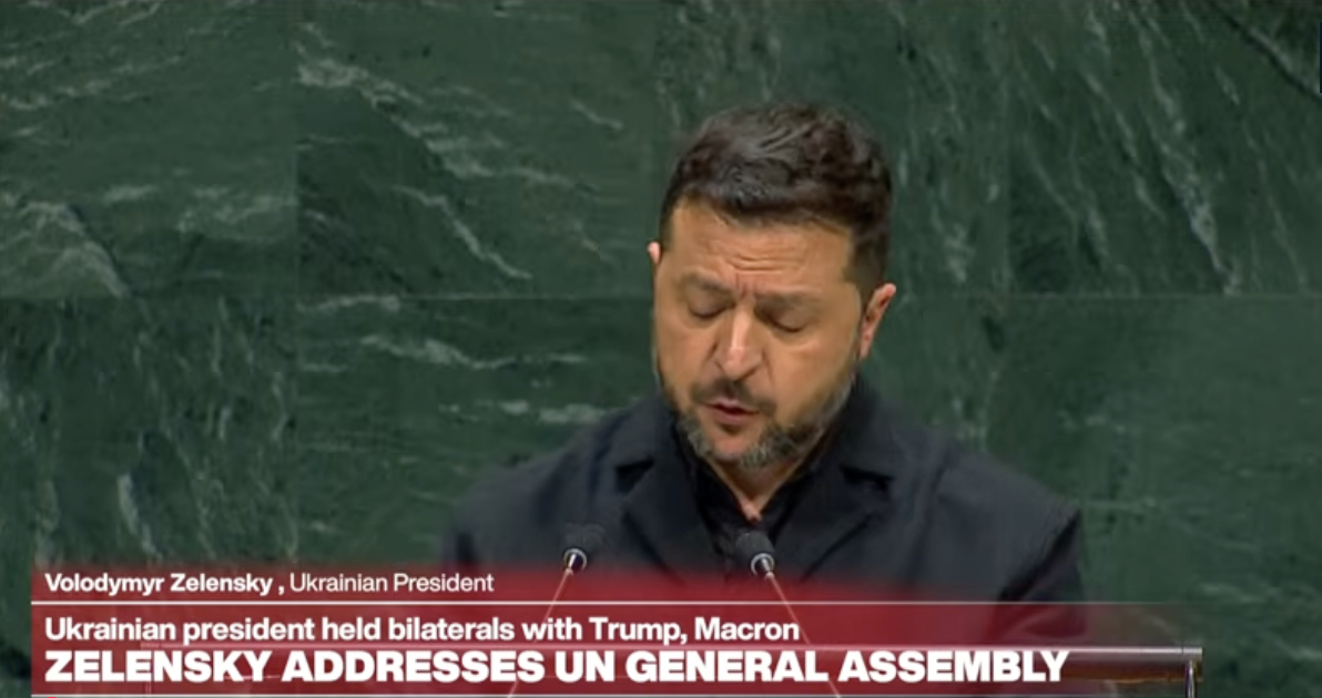 Zelensky UN General Assembly speech exposes Russian recruitment of foreign fighters