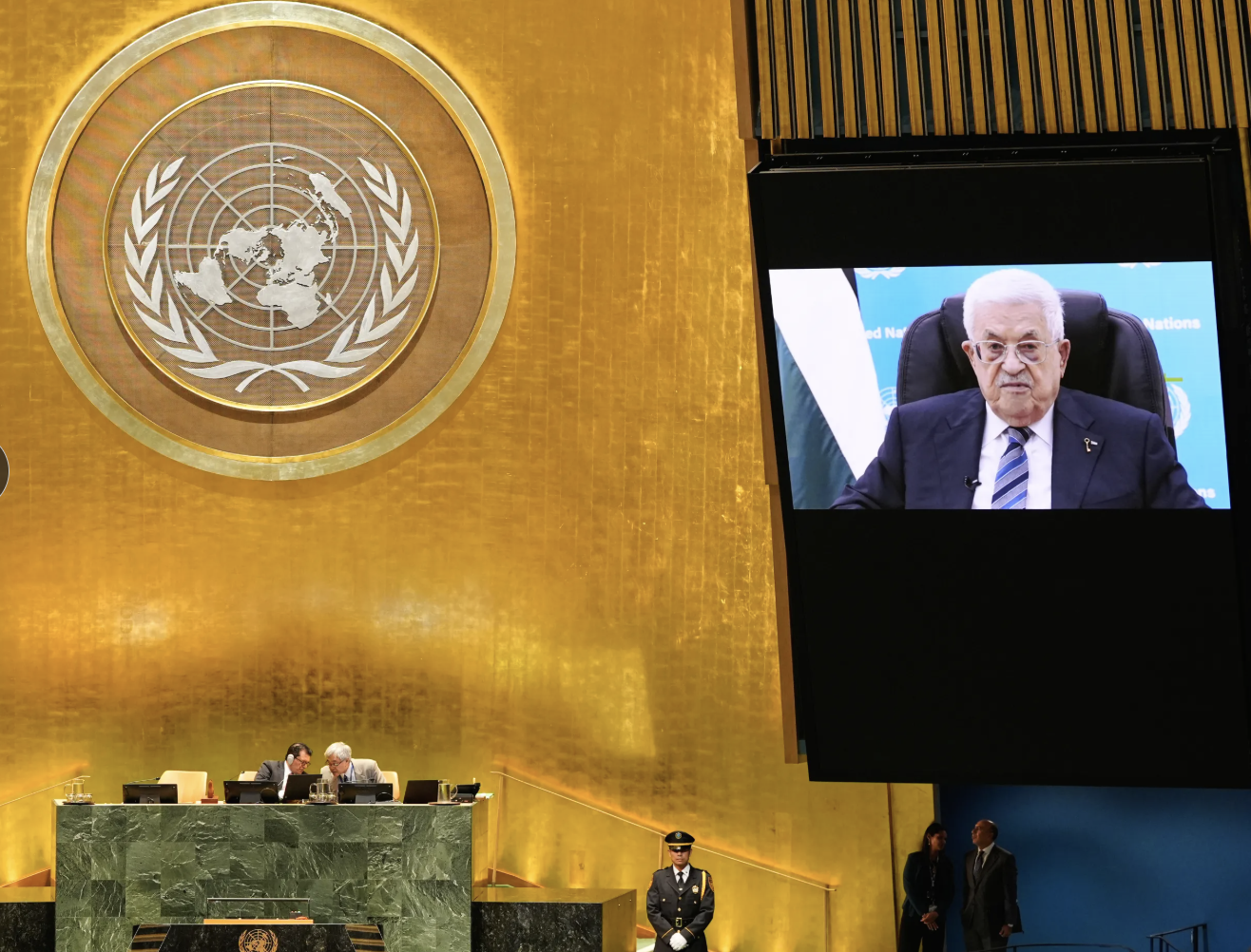 Mahmoud Abbas UN General Assembly speech demands international action on Palestinian statehood