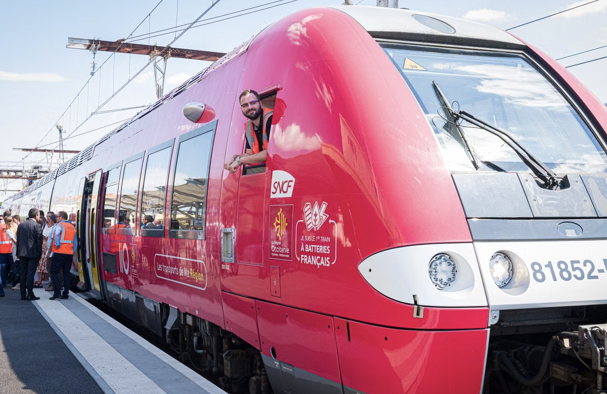 France’s First Battery-Powered Regional Train