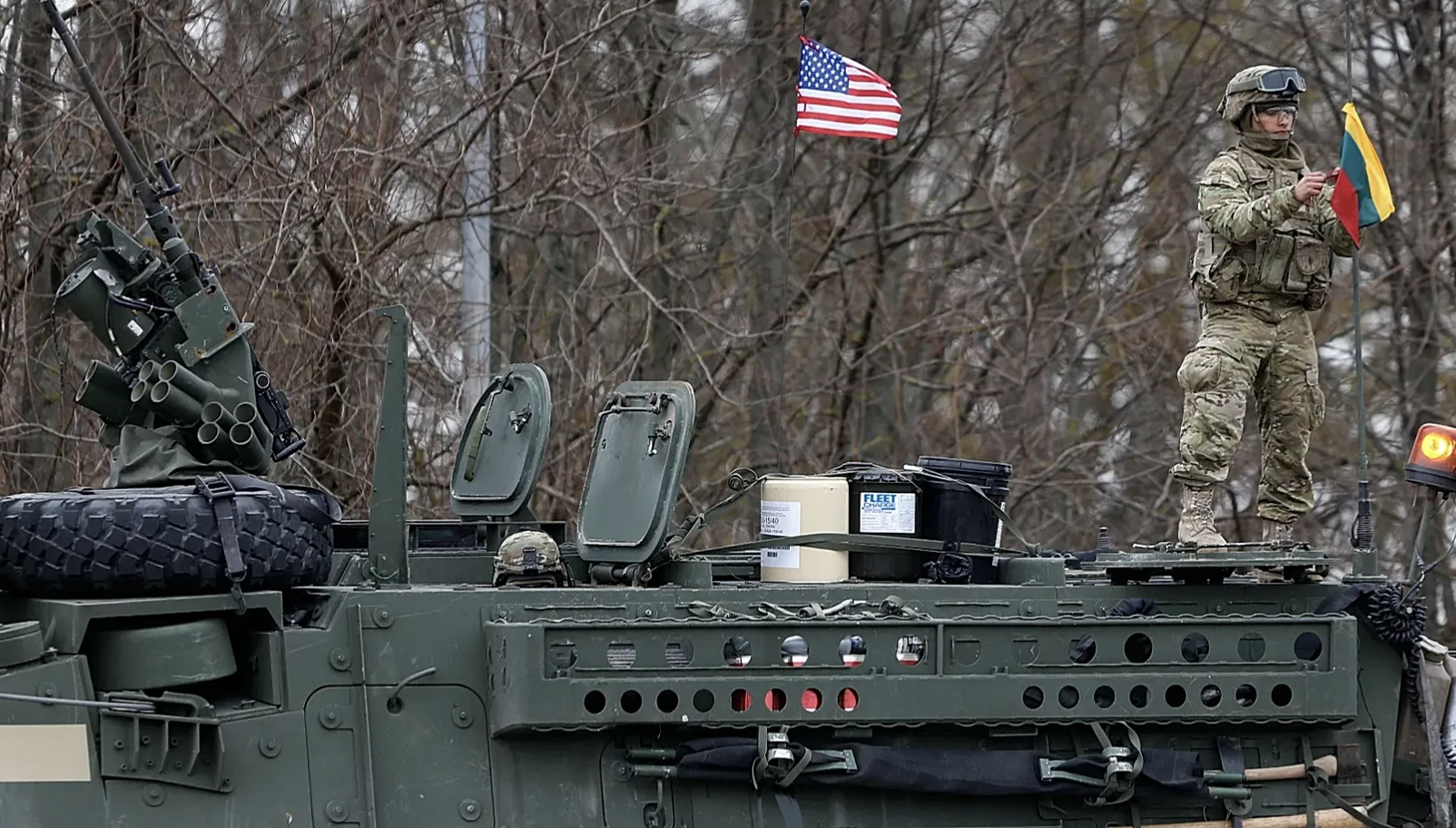 ‘We will certainly look at it’: Trump says he will consider permanent US military base in Lithuania