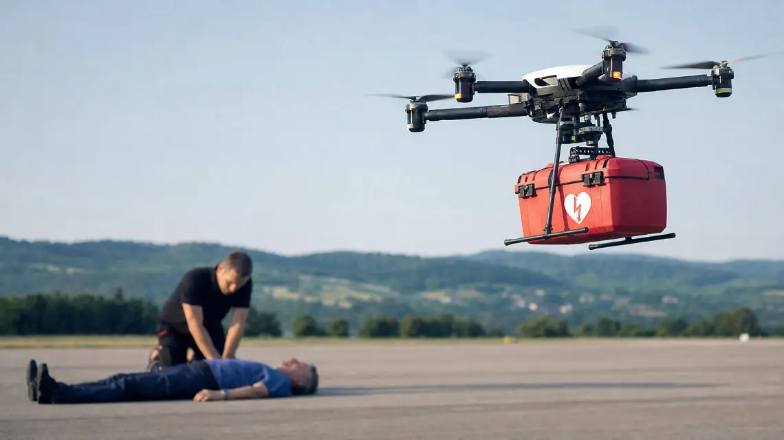 Creíamos que un dron con desfibrilador salvaría vidas, pero ¿basta con que el aparato llegue a tiempo?